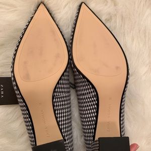 Zara Shoes - Zara Heels Houndstooth Zara Shoes - Zara Heels Houndstooth